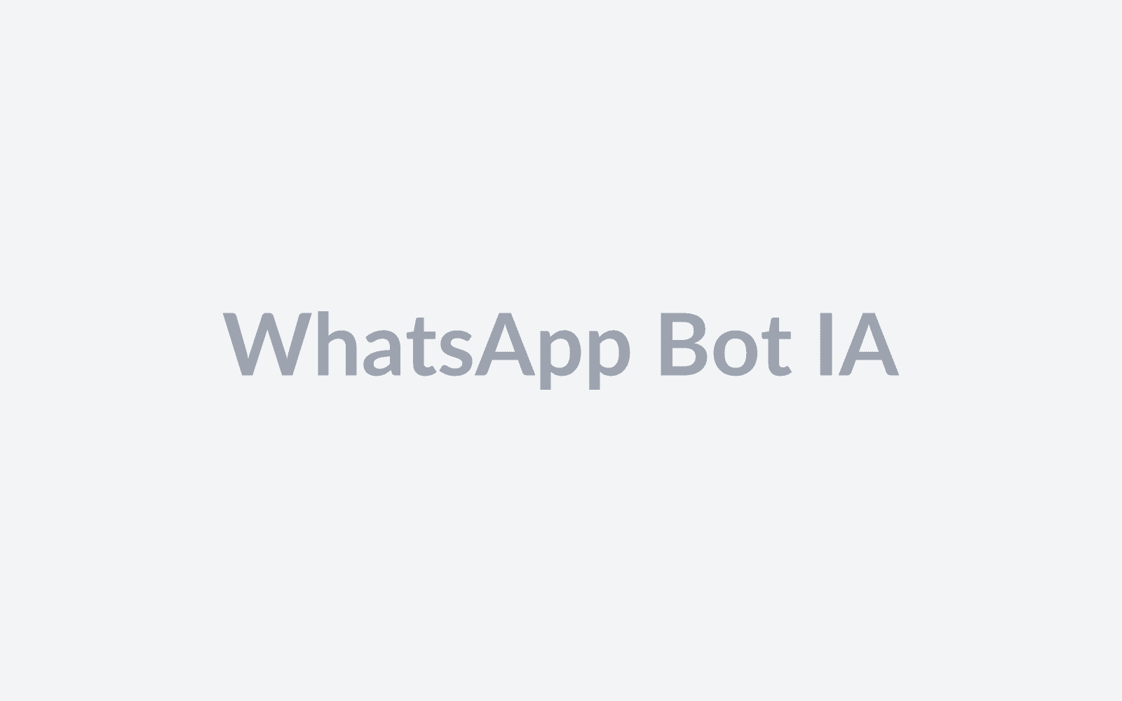 Conversación de WhatsApp entre cliente y bot